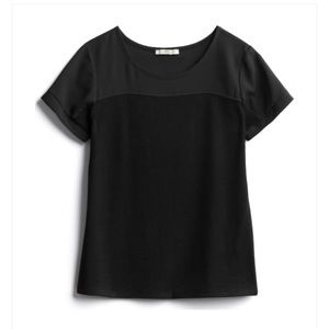 41 Hawthorne Ariadne Mixed Material Knit Top